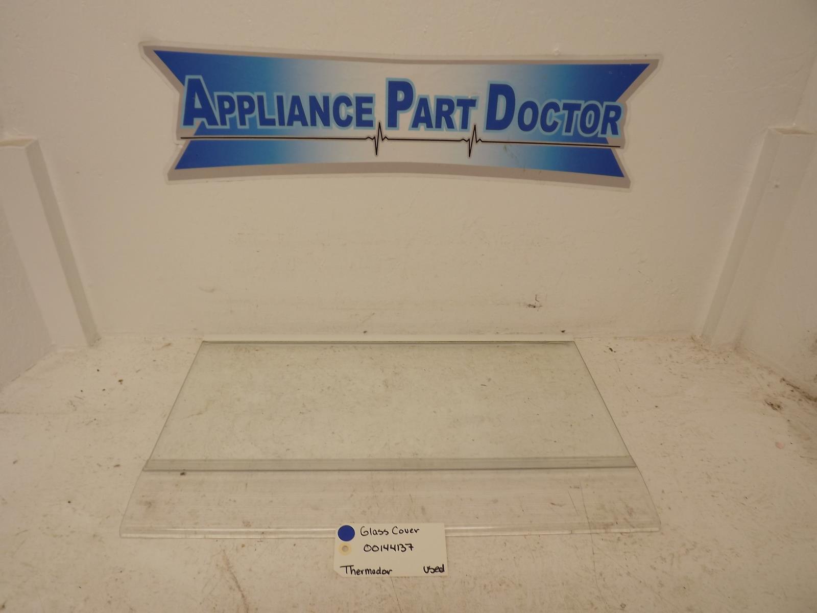 Thermador Refrigerator 00144137 Glass Cover Used Thermador Refrigerator 00144137 Glass Cover Used
